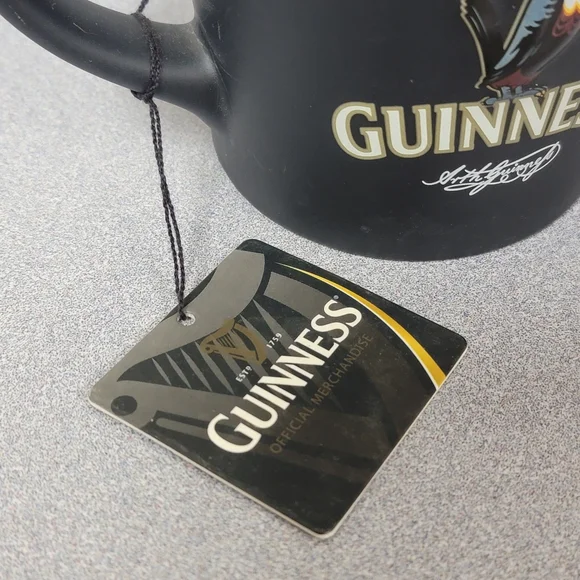 Guinness Mugs - Set Of 2 - NWT - Picture 6 of 7